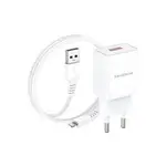 Charger Iphone  Model : Og30 Input: Ac 100-240v 50-60hz 0.50a Output : Dc5v - 2.1a Material: Abs + Pc Cable Length: 1000mm